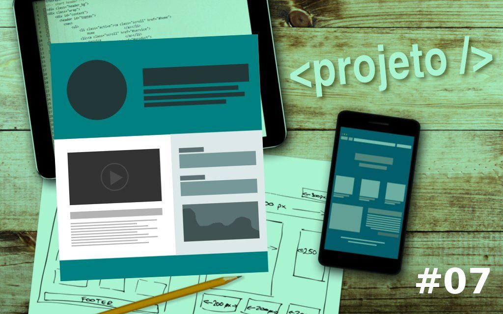 #7 - Desenvolvendo um layout de site - Dividir o layout